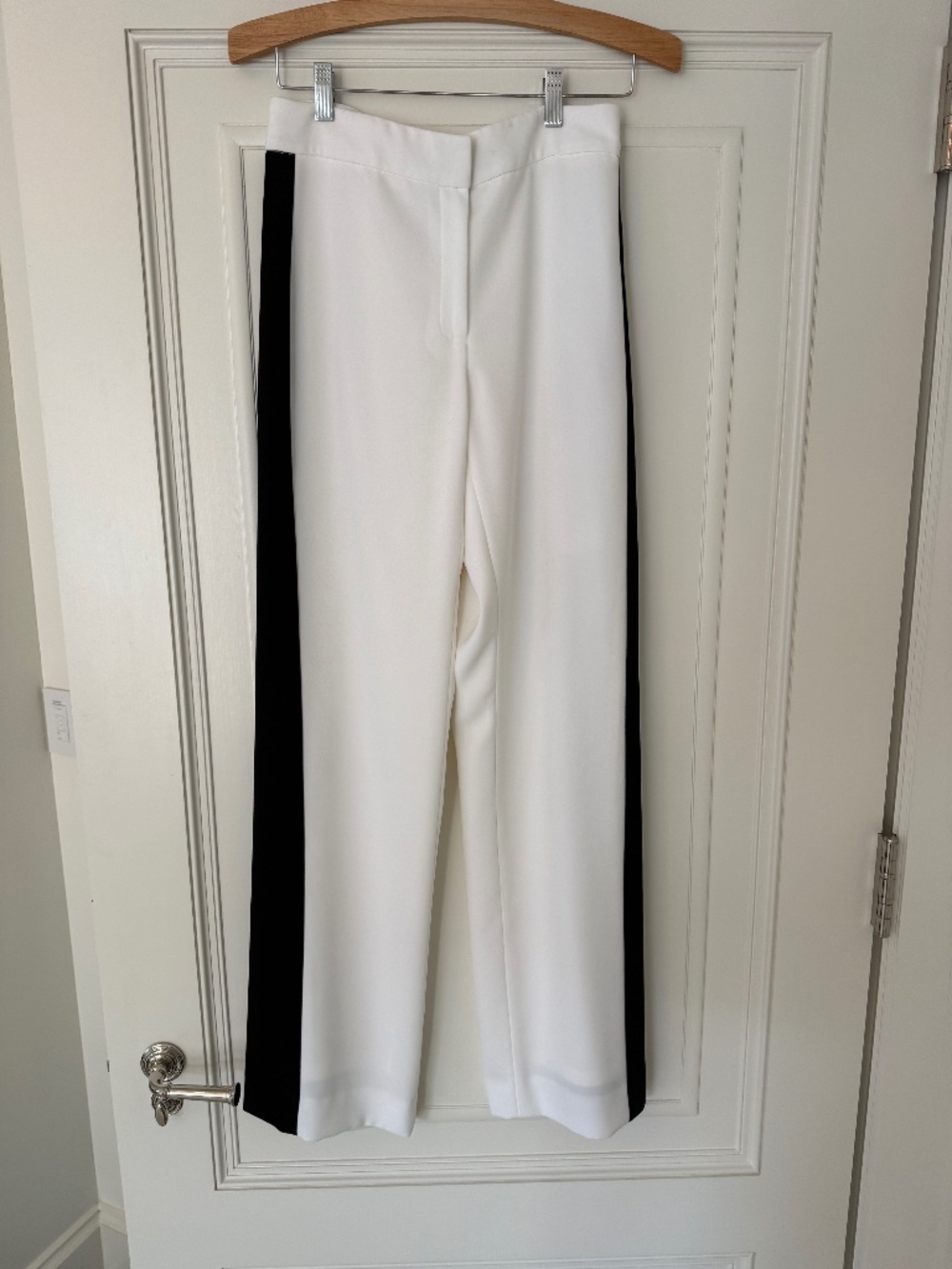 Carolina Herrera White and Black Pants